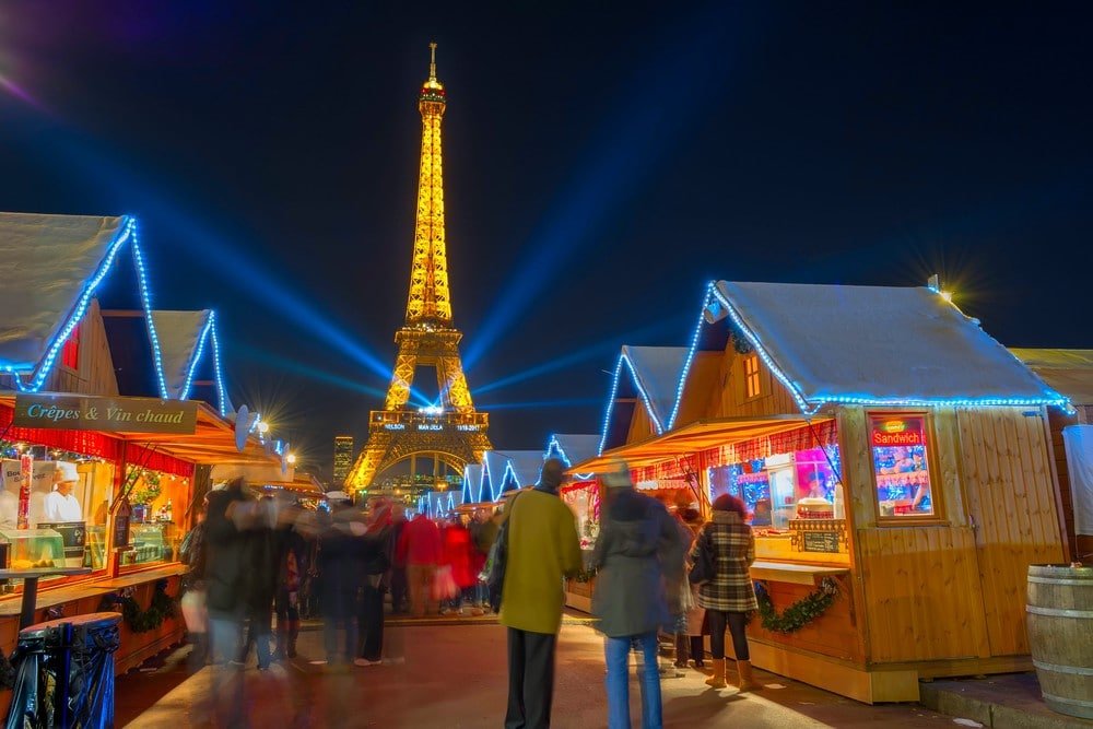 Christmas market in Paris 2017