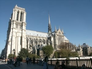 Easter in Notre-Dame in Paris