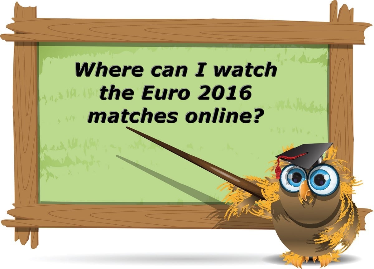 hvordan se Euro 2016 online