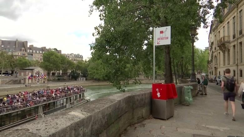 Watch the Seine while you pee in Paris - Source: CNN