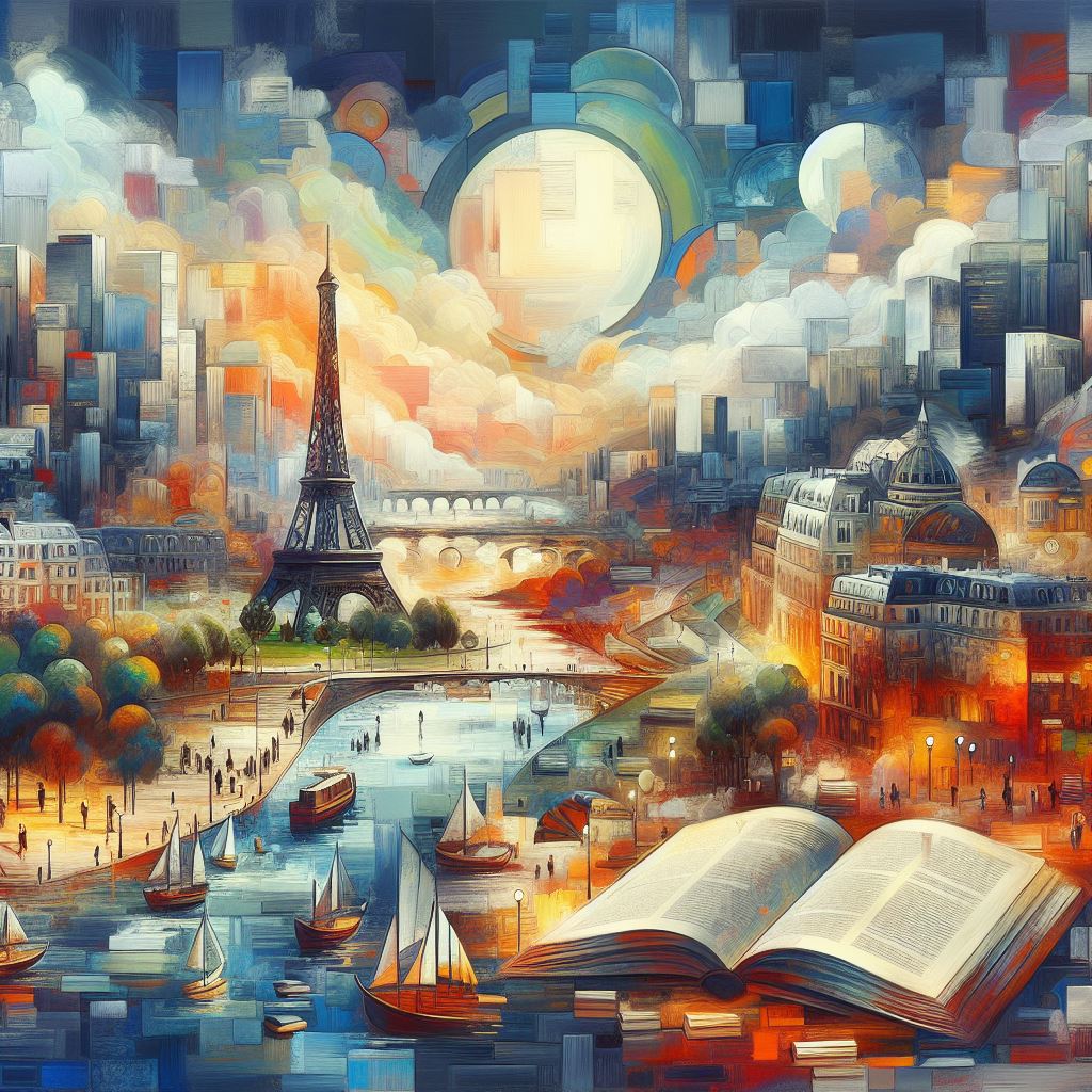 love for paris and books