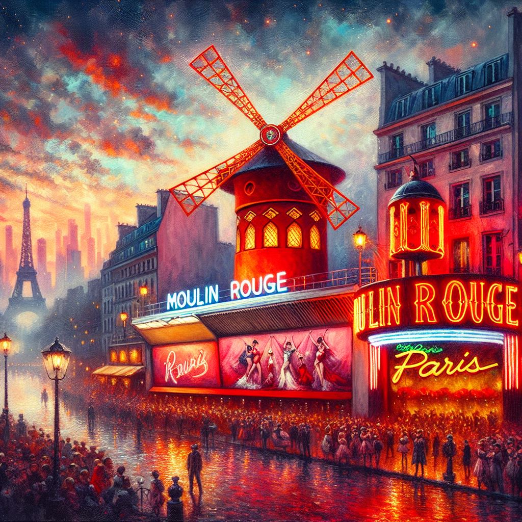 Moulin Rouge Párizsban